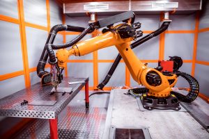 Industrirobot i produktion