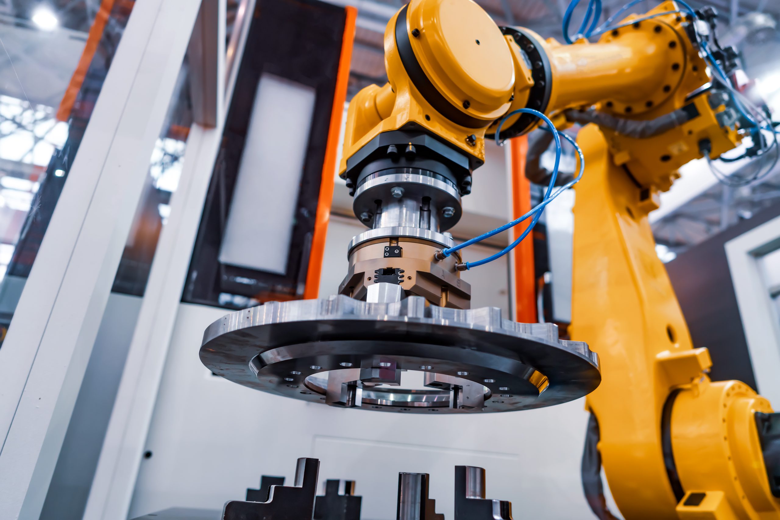 Industrirobot i produktion